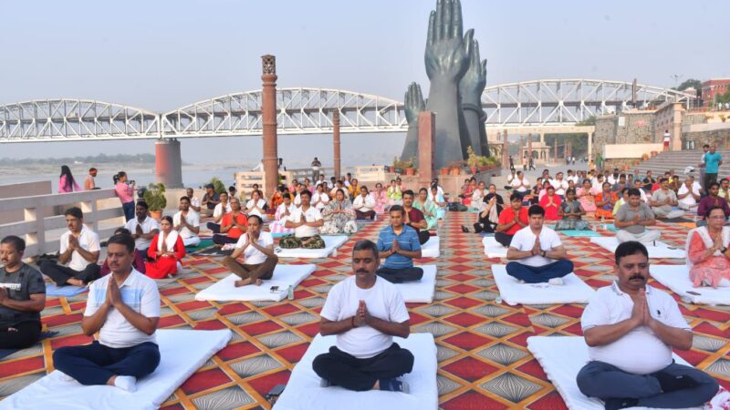 दशवे अंतरराष्ट्रीय योग दिवस सप्ताह का हुआ विधिवत