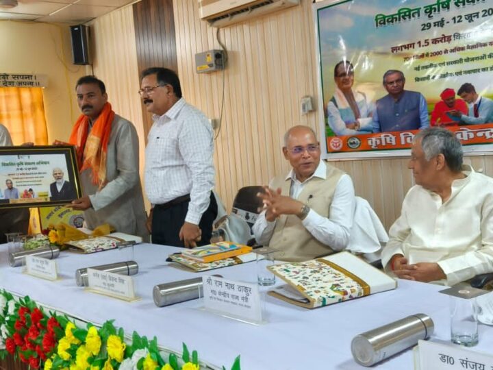 विकसित कृषि संकल्प अभियान” के तहत कृषि राज्यमंत्री श्री रामनाथ ठाकुर ने किया वाराणसी का दौरा